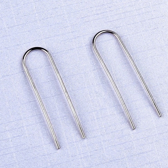 Silver Ear Wire Crawler/Earrings - Picture 4 of 7